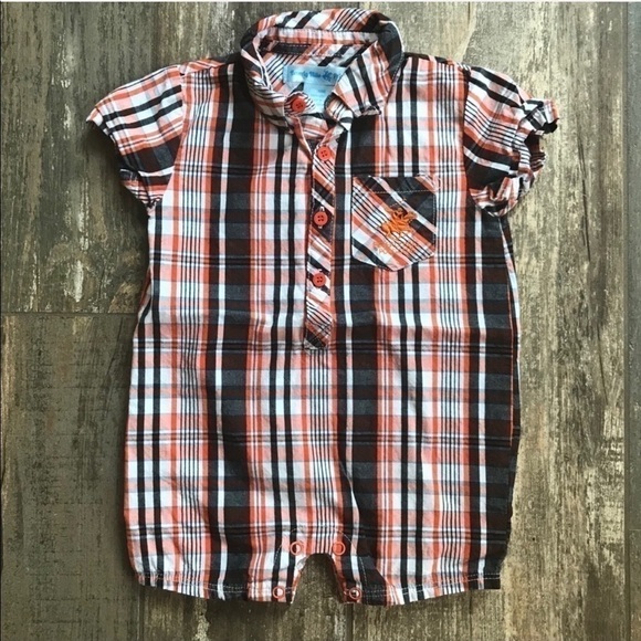 BEVERLY Hills Polo Club boys 6-9 months shortall - Picture 2 of 5